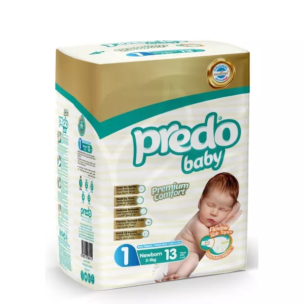 Изображение товара Predo Baby 1 подгузники для новорожденных 2-5кг, №13 турция