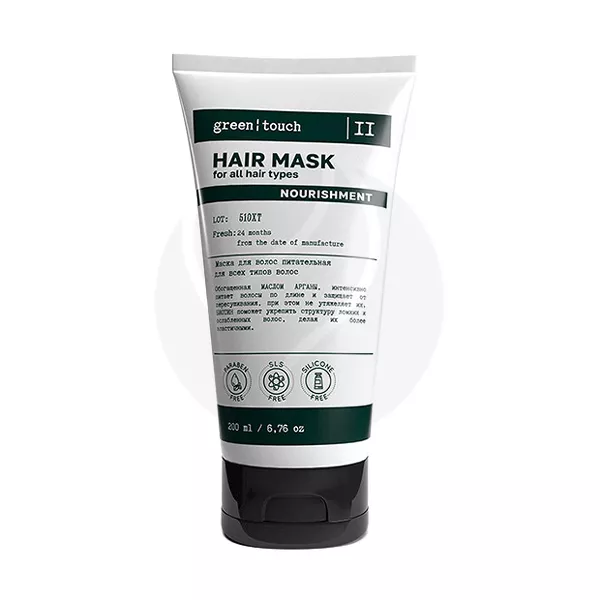 Изображение товара Green touch Питательная маска для волос, 200мл