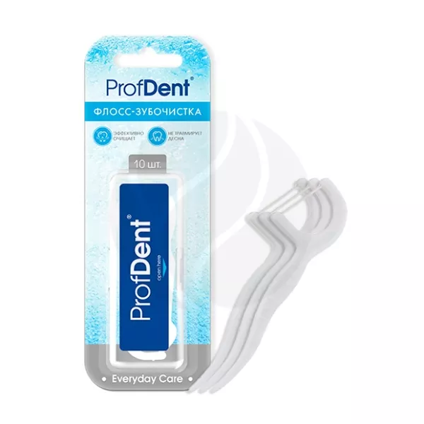 Изображение товара ProfDent флосс-зубочистка №10 для ухода за полостью рта