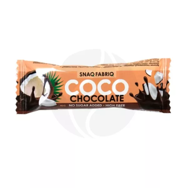 Snaq Fabriq батончик глазированный шоколадный кокос, 40г