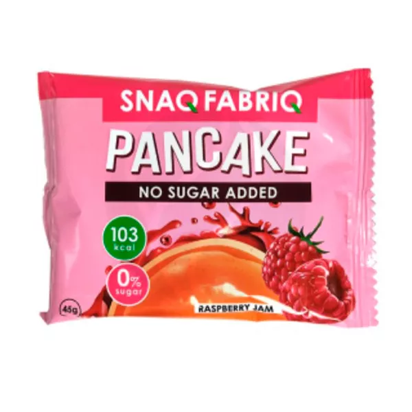 Изображение товара Snaq Fabriq панкейк неглазированный с начинкой малиновый джем, 45г Изображение товара Snaq Fabriq панкейк неглазированный с начинкой малиновый джем, 45г