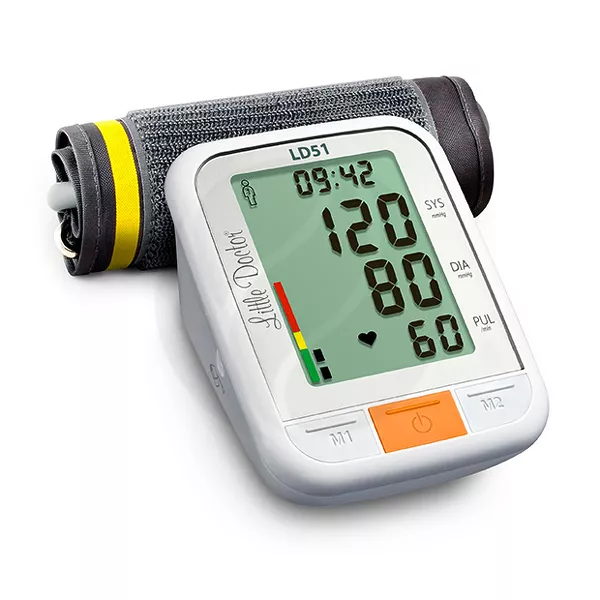 Изображение товара LD51A Little Doctor электронный тонометр с адаптером Изображение товара LD51A Little Doctor электронный тонометр с адаптером