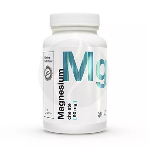 Изображение товара Магний хелат капсулы 90 мг Elentra Nutrition, 90 капсул, Россия