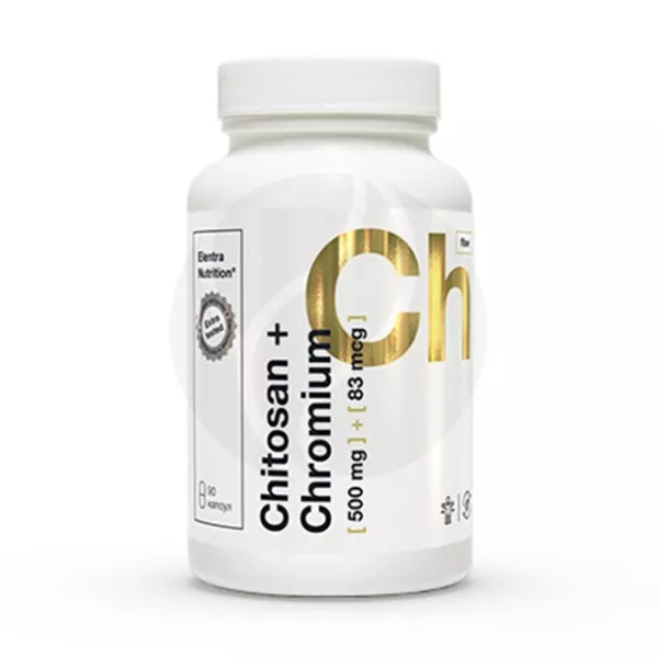 Elentra Nutrition Хитозан+Хром капсулы, №90
