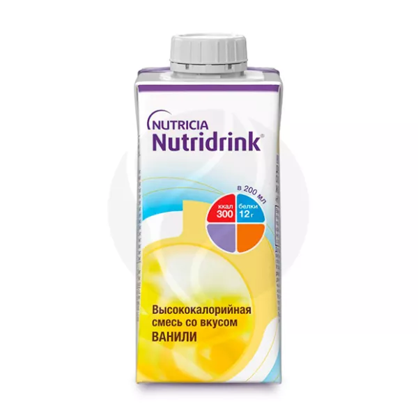 Изображение товара Нутридринк Высококалорийная смесь вкус ваниль, 200 мл, Турция