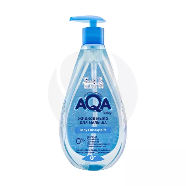 AQA baby мыло жидкое для малыша (0+мес), 250мл