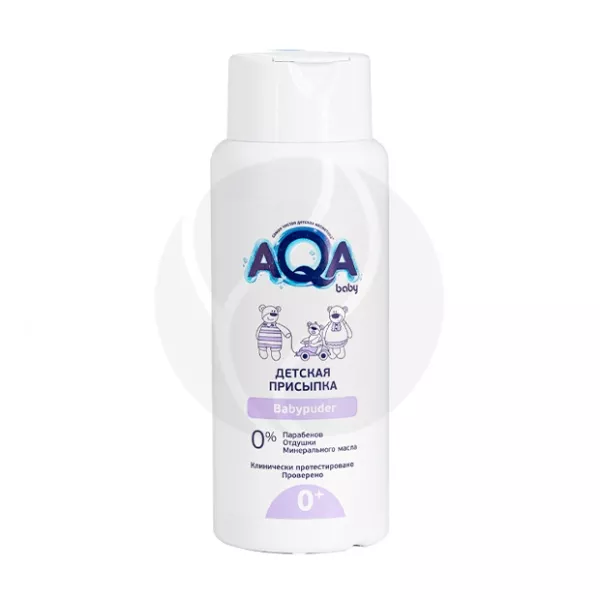 Изображение товара Детская присыпка AQA baby Kids 100г для ухода за кожей новорожденных