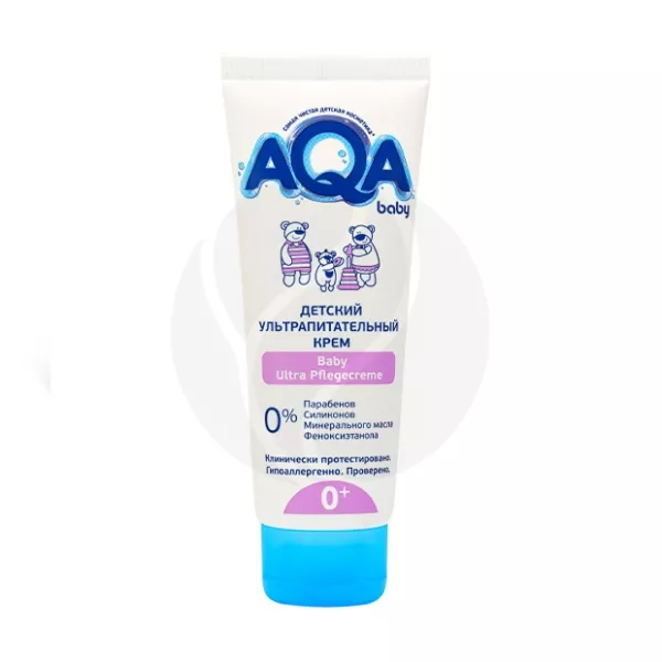 Изображение товара AQA baby ультрапитательный крем 75мл для новорожденных и малышей