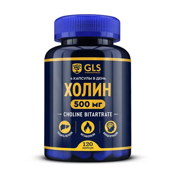 GLS Холин капсулы 125мг, №120