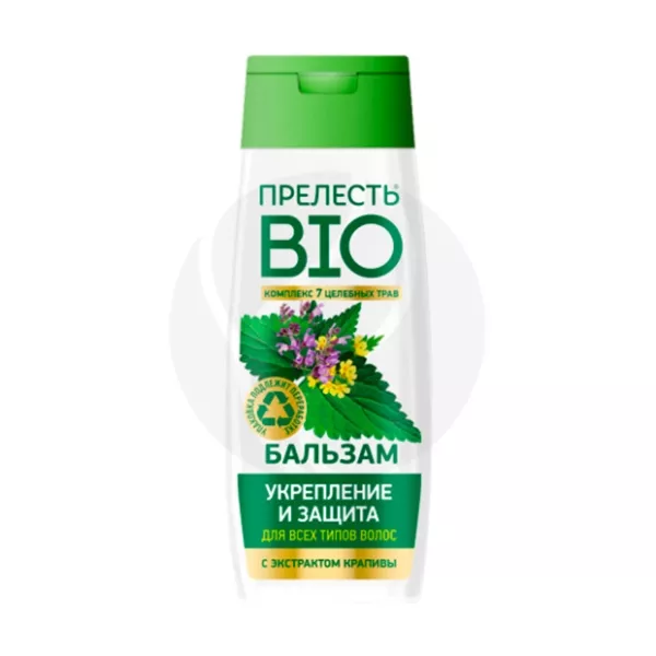 Прелесть BIO бальзам для волос укрепление и защита, 250мл