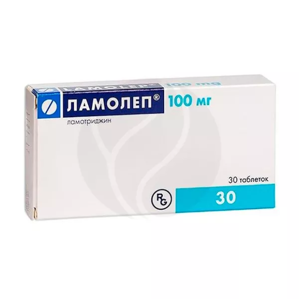Изображение товара Ламолеп таблетки 100мг, №30 Изображение товара Ламолеп таблетки 100мг, №30