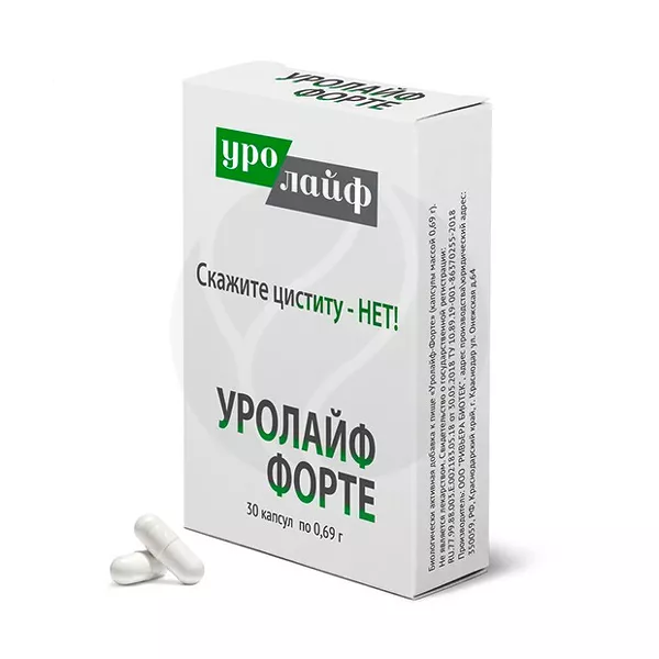 Изображение товара Уролайф форте капсулы для здоровья суставов, №30 Изображение товара Уролайф форте капсулы для здоровья суставов, №30