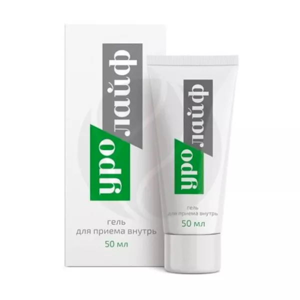 Изображение товара Уролайф гель для приема внутрь 50мл натуральный БАД для мочевыводящих путей