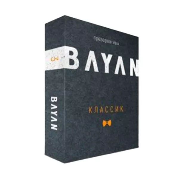 Изображение товара БАЙАН ультратонкие презервативы №3 190мм 55мм гладкие с силиконовой смазкой