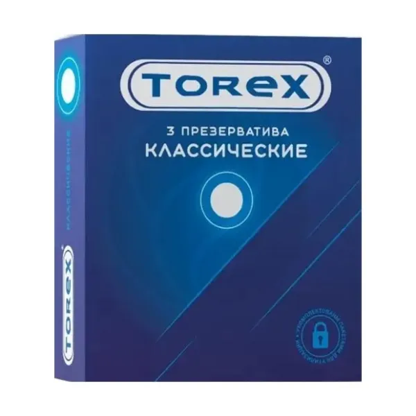 Изображение товара Torex презервативы классические, 3шт Изображение товара Torex презервативы классические, 3шт