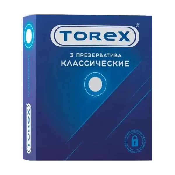 Изображение товара Torex презервативы классические, 3шт Изображение товара Torex презервативы классические, 3шт