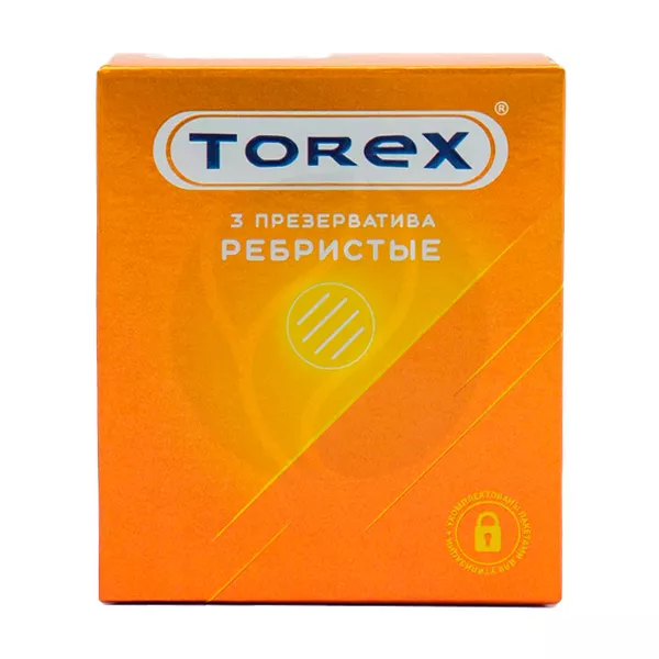 Изображение товара Презервативы Torex Ребристые с накопителем 185x54 мм, 0.06 мм Изображение товара Презервативы Torex Ребристые с накопителем 185x54 мм, 0.06 мм