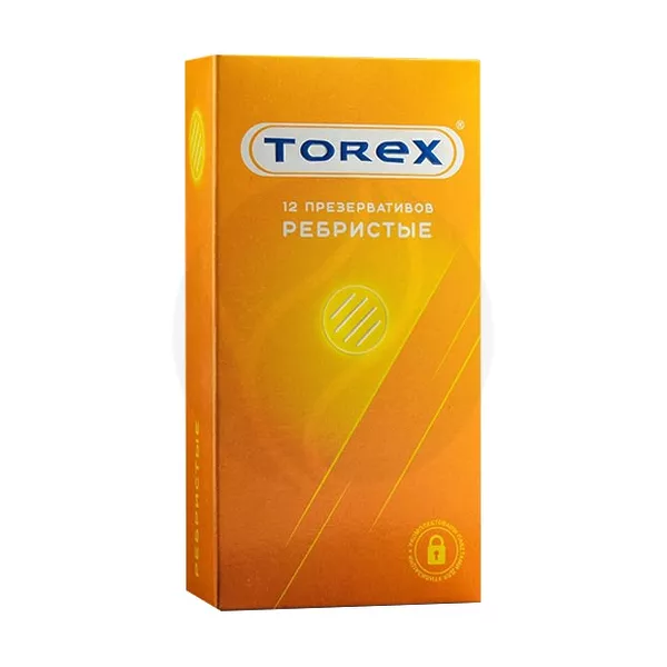 Изображение товара Torex презервативы ребристые, 12шт