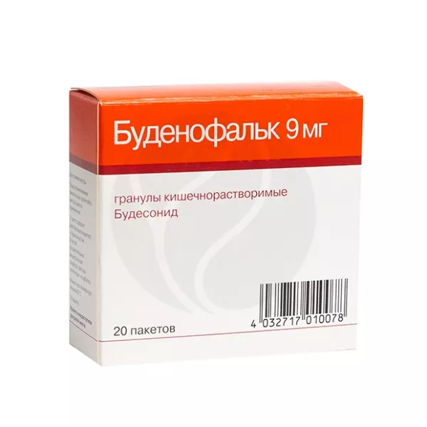 Изображение товара Буденофальк гранулы 9мг для внутреннего приема, 20 шт Германия