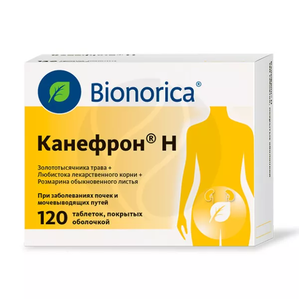 Изображение товара Канефрон Н таблетки п/о 120 шт натуральное средство для мочевыводящей системы Изображение товара Канефрон Н таблетки п/о 120 шт натуральное средство для мочевыводящей системы