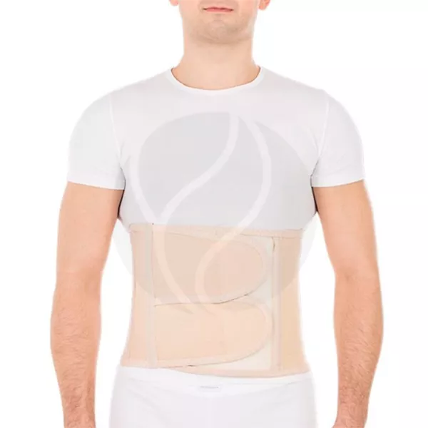 Изображение товара Усиленный послеоперационный бандаж Т.26.10 XS бежевый для поддержки брюшной стенки