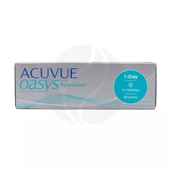 Изображение товара Acuvue Oasys 1-Day HYDRALUXE контактные линзы 30 шт с УФ-защитой Изображение товара Acuvue Oasys 1-Day HYDRALUXE контактные линзы 30 шт с УФ-защитой