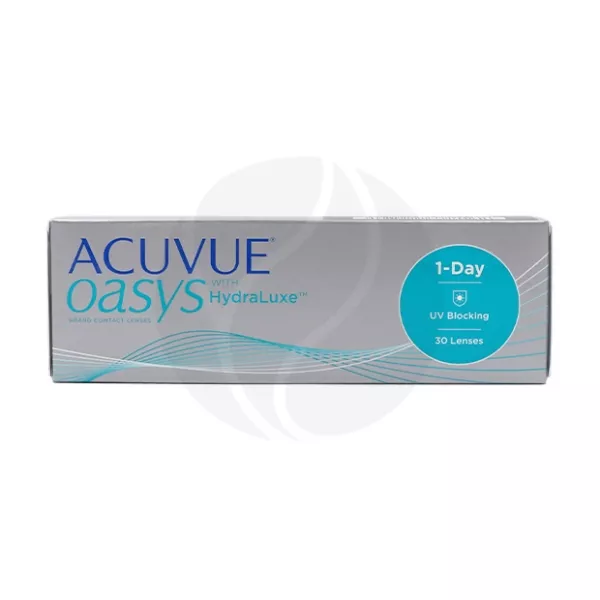 Изображение товара Acuvue Oasys 1-Day HYDRALUXE контактные линзы R8,5 (-5,75 D), 30шт Изображение товара Acuvue Oasys 1-Day HYDRALUXE контактные линзы R8,5 (-5,75 D), 30шт