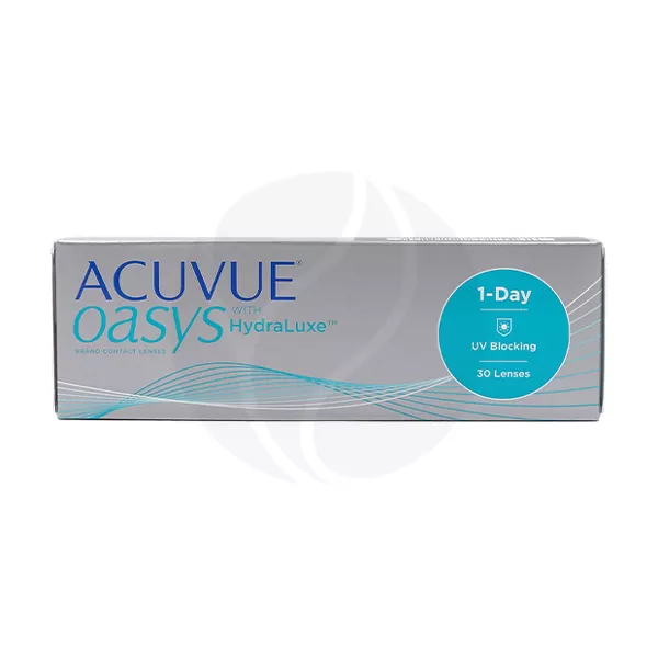 Изображение товара Acuvue Oasys 1-Day HYDRALUXE контактные линзы R8,5 (-5,75 D), 30шт Изображение товара Acuvue Oasys 1-Day HYDRALUXE контактные линзы R8,5 (-5,75 D), 30шт