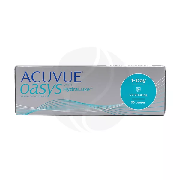 Изображение товара Acuvue Oasys 1-Day HYDRALUXE линзы контактные R8,5 (-11,5 D), 30шт Изображение товара Acuvue Oasys 1-Day HYDRALUXE линзы контактные R8,5 (-11,5 D), 30шт