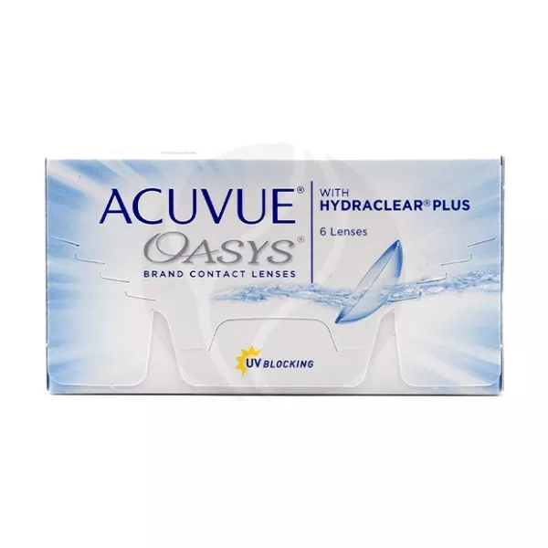 Изображение товара Acuvue Oasys линзы контактные R8,4 (-7,00 D), 6шт Изображение товара Acuvue Oasys линзы контактные R8,4 (-7,00 D), 6шт