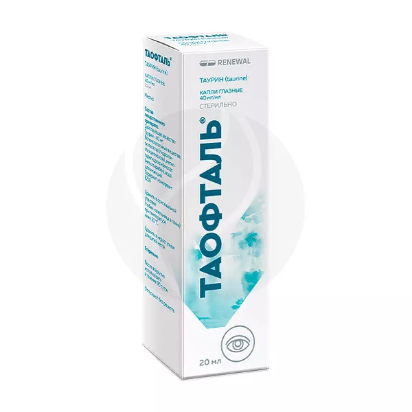 Изображение товара Таофталь капли глазные 40мг/мл, 20мл Изображение товара Таофталь капли глазные 40мг/мл, 20мл