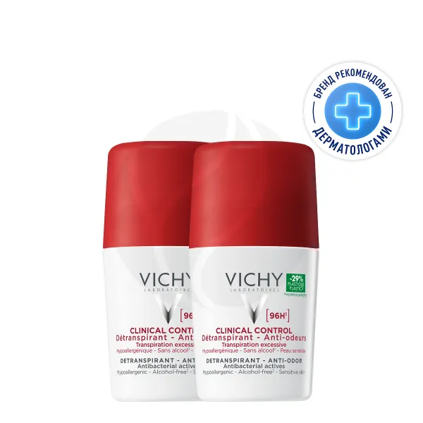 Изображение товара Vichy Deodorants Clinical Control дезодорант-антиперспирант 50мл