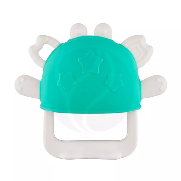 Изображение товара Детский прорезыватель Roxy-kids Crabby силикон бирюзовый 0+ Изображение товара Детский прорезыватель Roxy-kids Crabby силикон бирюзовый 0+