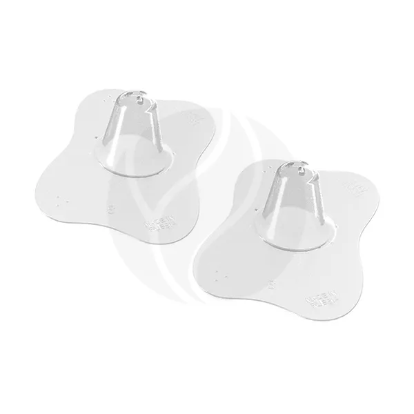 Изображение товара Roxy-kids Защитные силиконовые накладки на грудь для кормления (размер М+М), 2шт