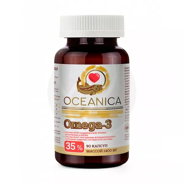 Изображение товара Океаника Омега-3 35% капсулы, №90