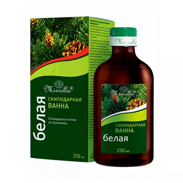 Изображение товара Скипидарная эмульсия для ванны белая 250мл - натуральное средство для расслабления мышц Изображение товара Скипидарная эмульсия для ванны белая 250мл - натуральное средство для расслабления мышц