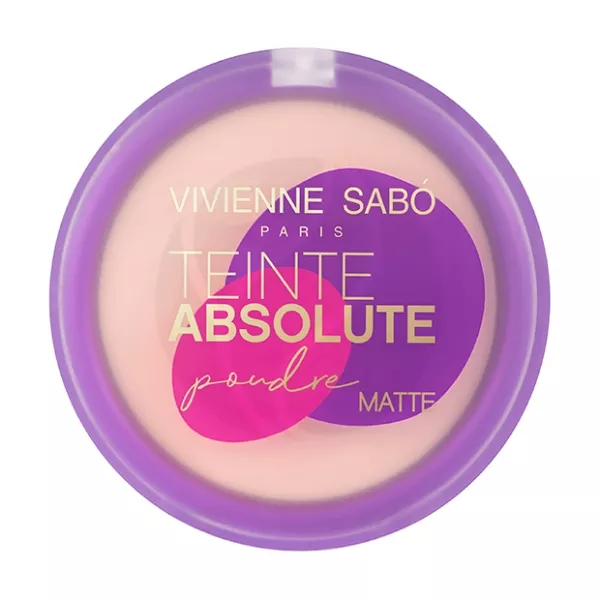 Изображение товара Vivienne Sabo Teinte Absolute матирующая компактная пудра тон 01, 6г