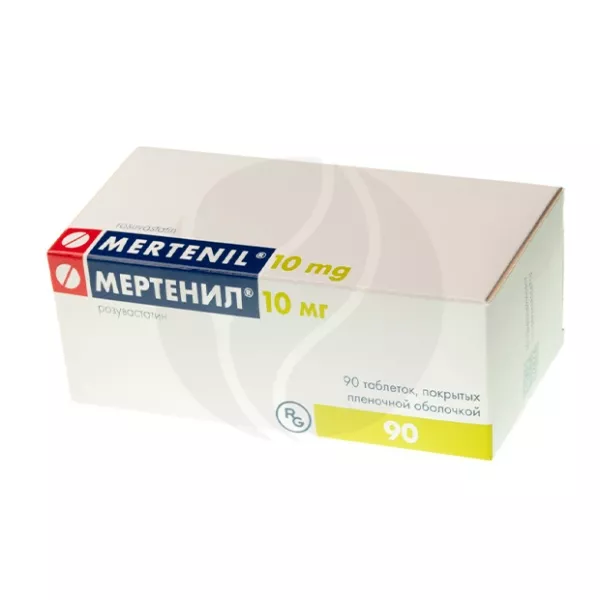 Изображение товара Мертенил 10 мг таблетки покрытые пленочной оболочкой Гедеон Рихтер
