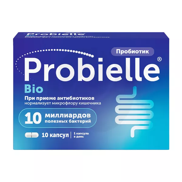 Изображение товара Probielle Bio Пробиотик капсулы, №10 Изображение товара Probielle Bio Пробиотик капсулы, №10