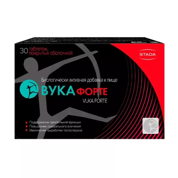 Изображение товара Вука Форте таблетки Витамины и минералы для поддержки организма 30 шт