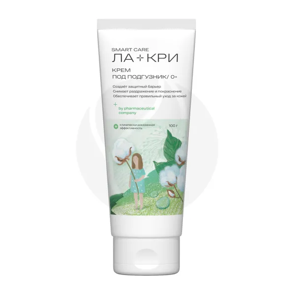 Ла-кри Smart Care крем под подгузник (0+), 100г