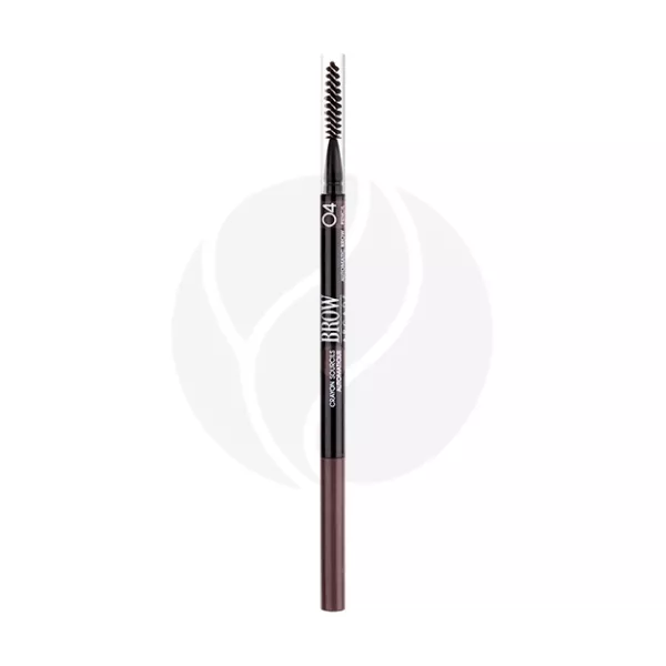 Изображение товара Карандаш для бровей Vivienne Sabo Brow Arcade тон 04 серо-коричневый цена 495 рублей