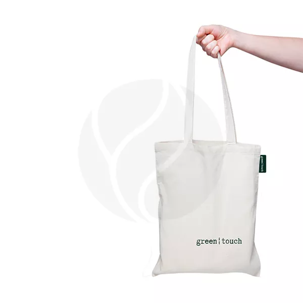Изображение товара Сумка-шоппер Green touch 35x50 см экологичная стильная Изображение товара Сумка-шоппер Green touch 35x50 см экологичная стильная