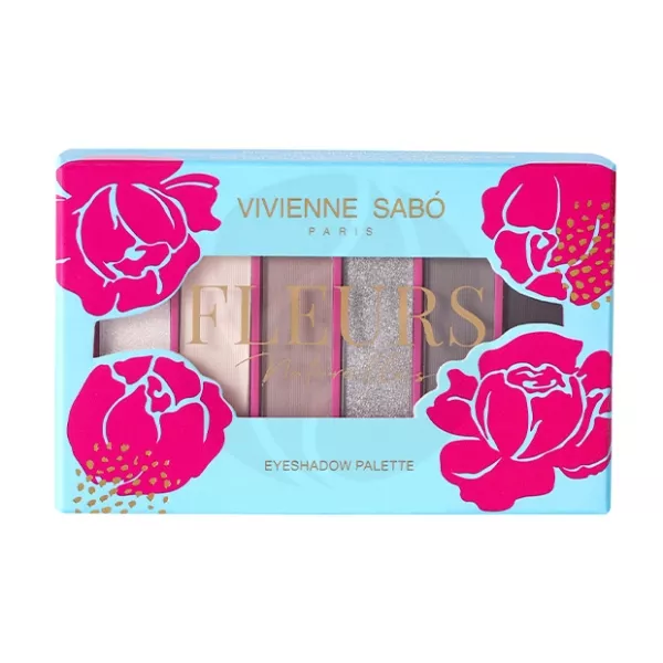 Изображение товара Палетка теней для век Vivienne Sabo Fleurs naturelles Pivoine 04