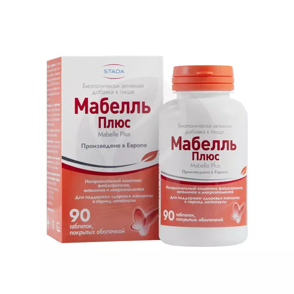 Изображение товара Мабелль Плюс таблетки п/о, №90 Изображение товара Мабелль Плюс таблетки п/о, №90