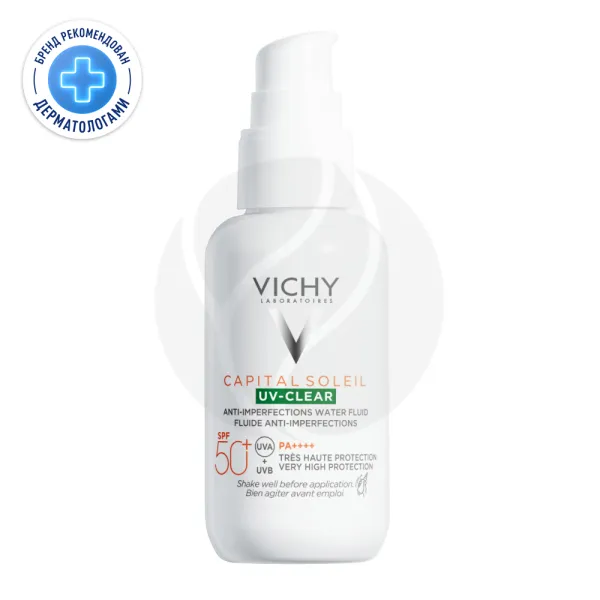 Vichy Capital Soleil флюид солнцезащитный SPF 50+, 40мл