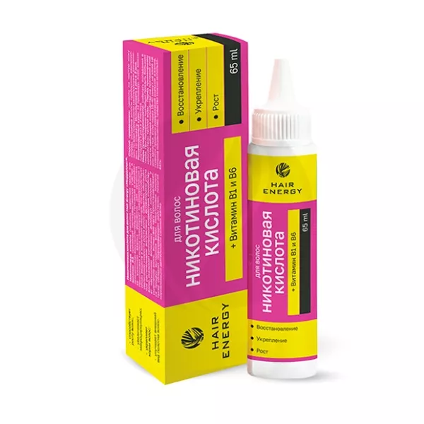 Hair Energy никотиновая кислота для волос, 65мл
