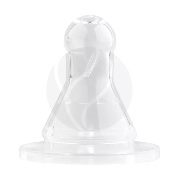 Изображение товара Силиконовая молочная соска Lubby быстрого потока для бутылочек 6+ месяцев