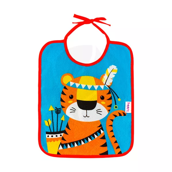 Изображение товара Нагрудник Lubby на завязках для детей от 3 месяцев непромокаемый комфорт мягкая окантовка Изображение товара Нагрудник Lubby на завязках для детей от 3 месяцев непромокаемый комфорт мягкая окантовка