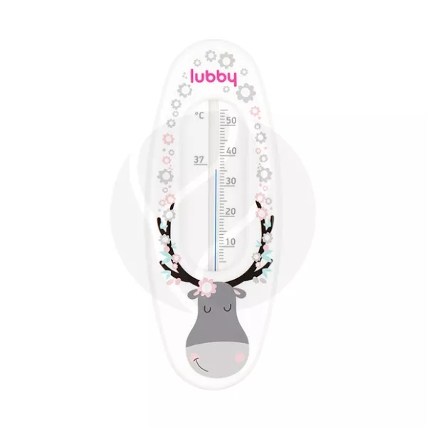 Изображение товара Термометр для ванны Lubby 0+ безопасный с керосином и шкалой